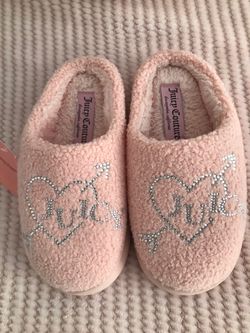 Juicy couture slippers brand new