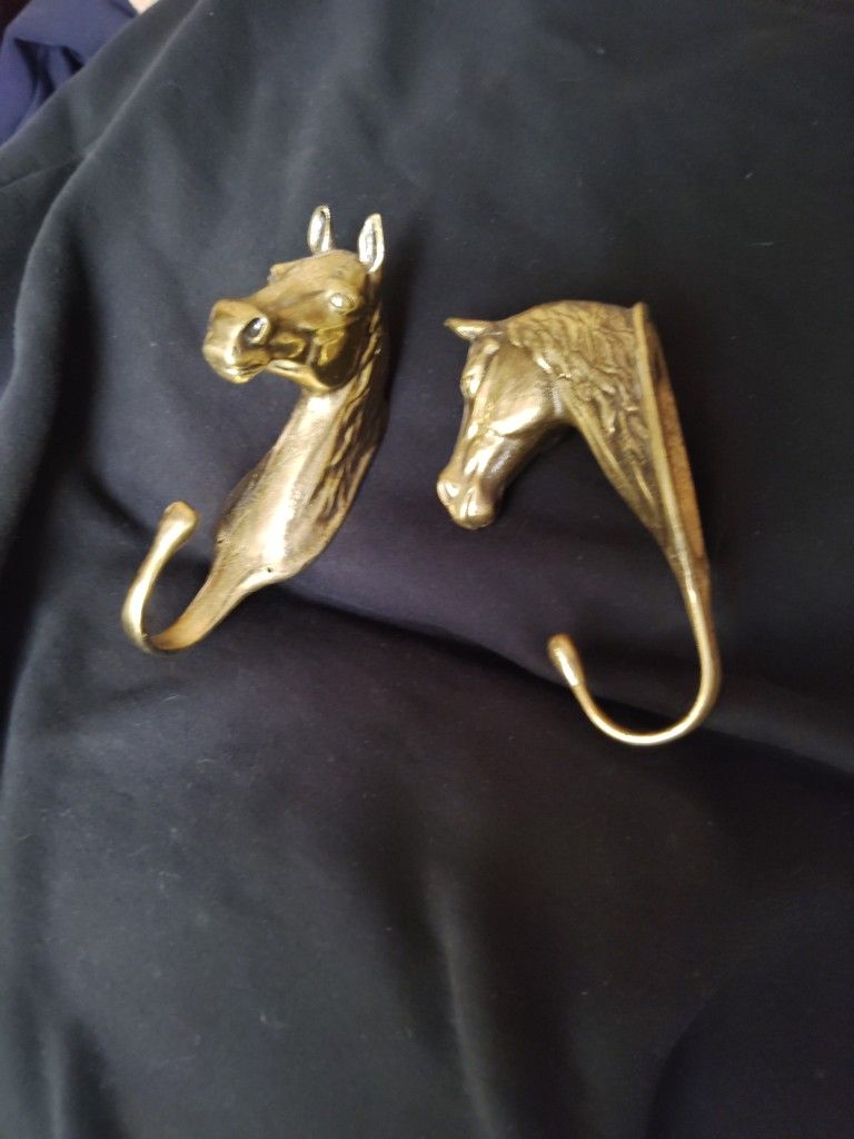 Brass Coat Hanger Or Decoration Pieces