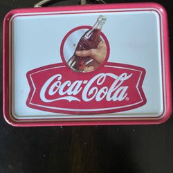 Vintage Coca Cola Mini tin Can