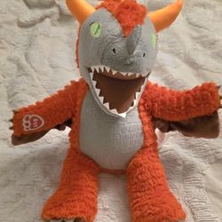 Build-A-Bear BABW MagiQuest Charlock Red Dragon Plush