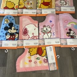 Disney Bathroom toilet rugs