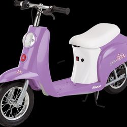 Razor Pocket Mod Miniature Euro-Style Electric Scooter - Betty Purple