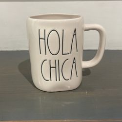 Rae Dunn “HOLA CHICA” Spanish Mug