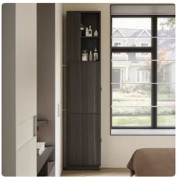 FUFU&GAGA Gray Jewelry Armoire(KF520021US-01ZY-001)