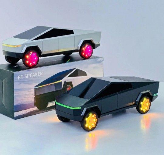 Cyber Truck Tesla Bluetooth Speaker With Phone Charger
