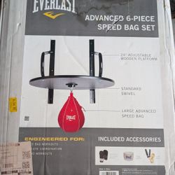 Everlast Advanced 6-Piece Speed Bag Set