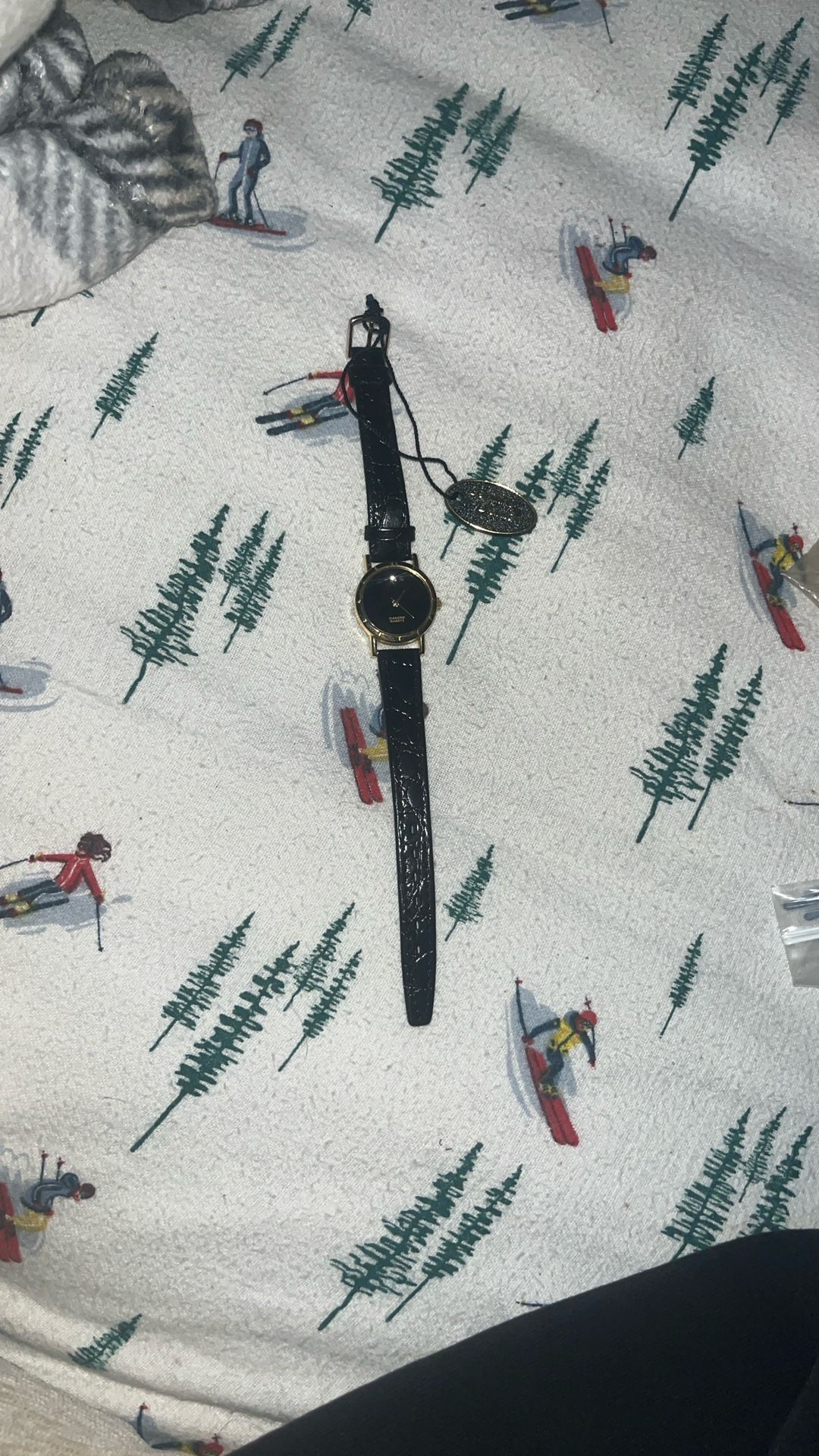 Diamond Quartz Watch