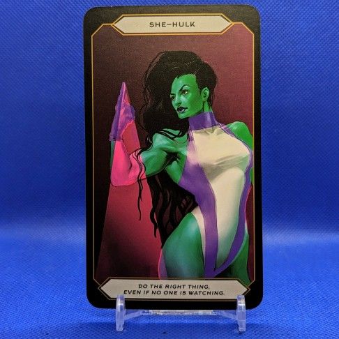 She Hulk Oracle Card 