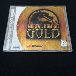 Mortal Kombat Gold (Sega Dreamcast, 1999) Complete w/Manual - CIB - Tested