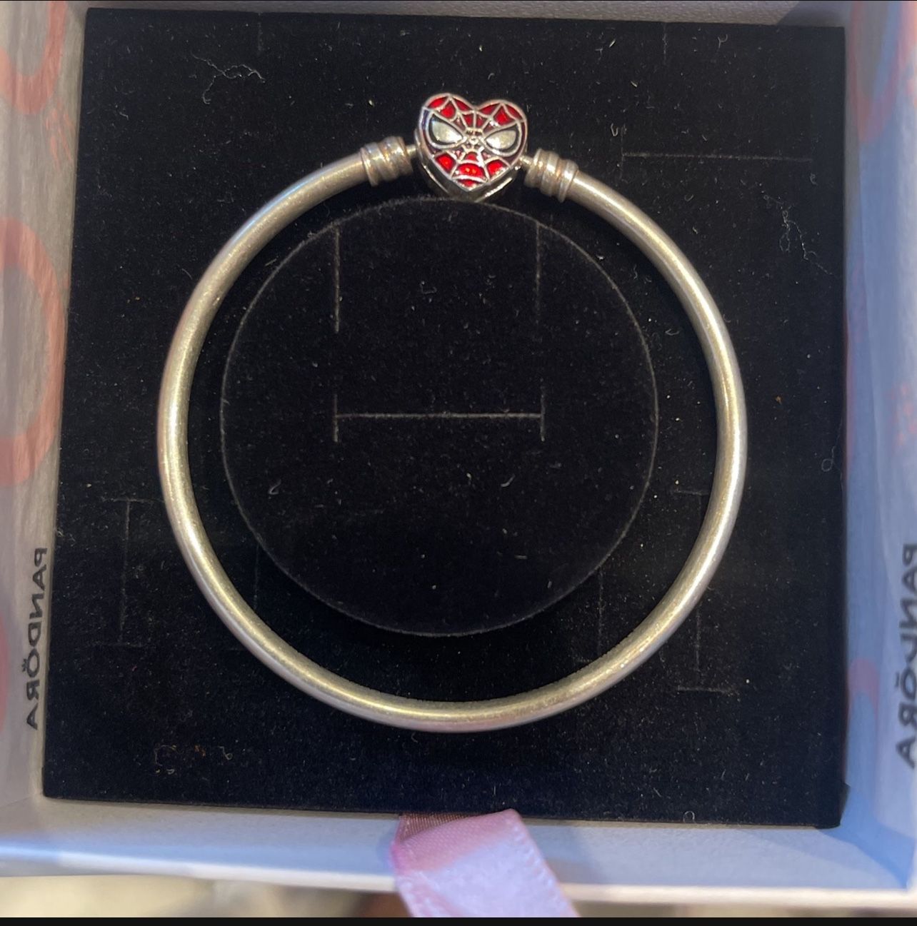 Pandora Spiderman Bracelet 6.7 Inches
