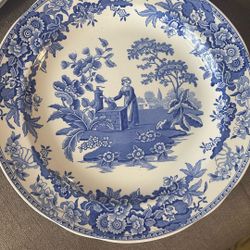 Spode Plates Blue Room Collection