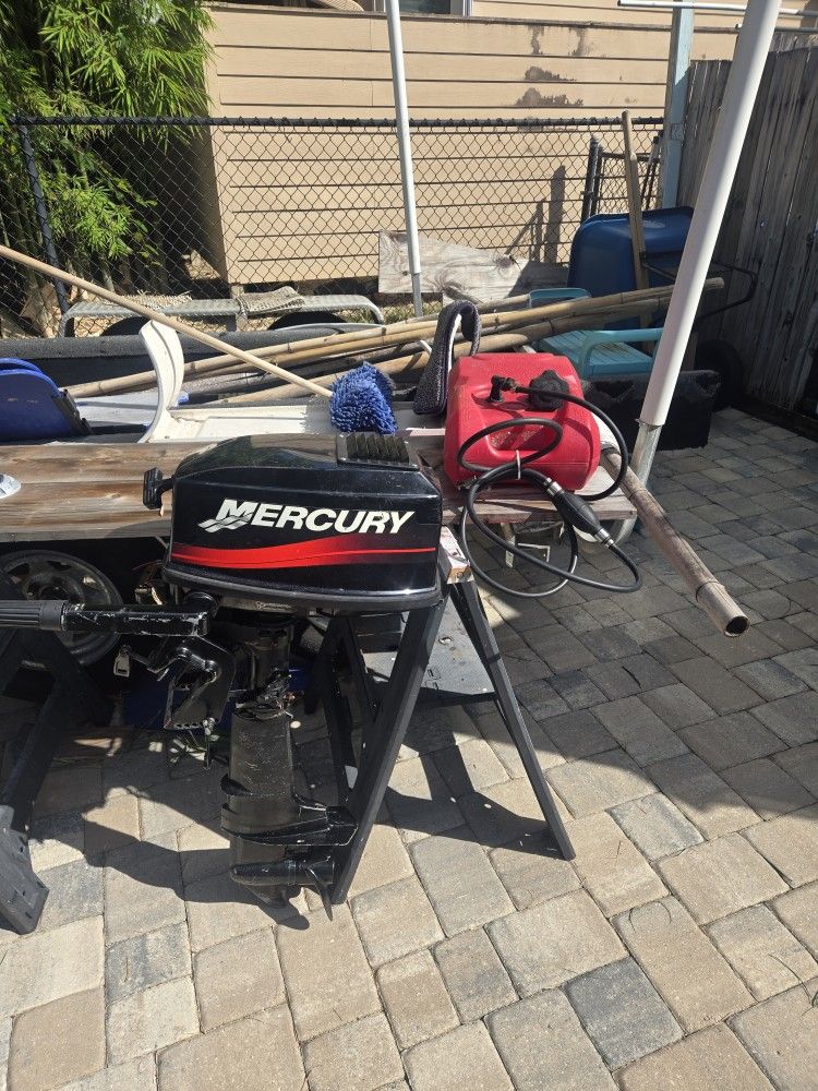 5 Horse 4 Stroke Motor With Tank