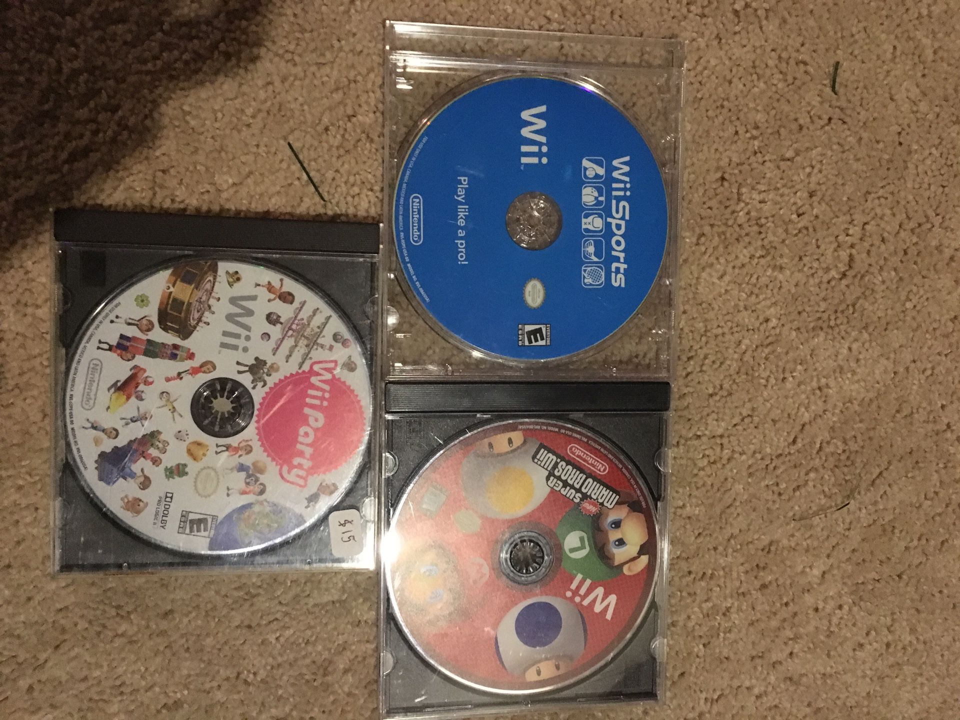 3 popular Wii games