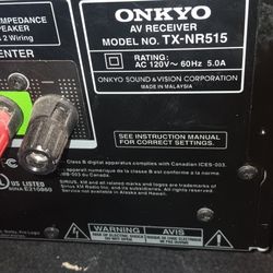 Onkyo Receiver 