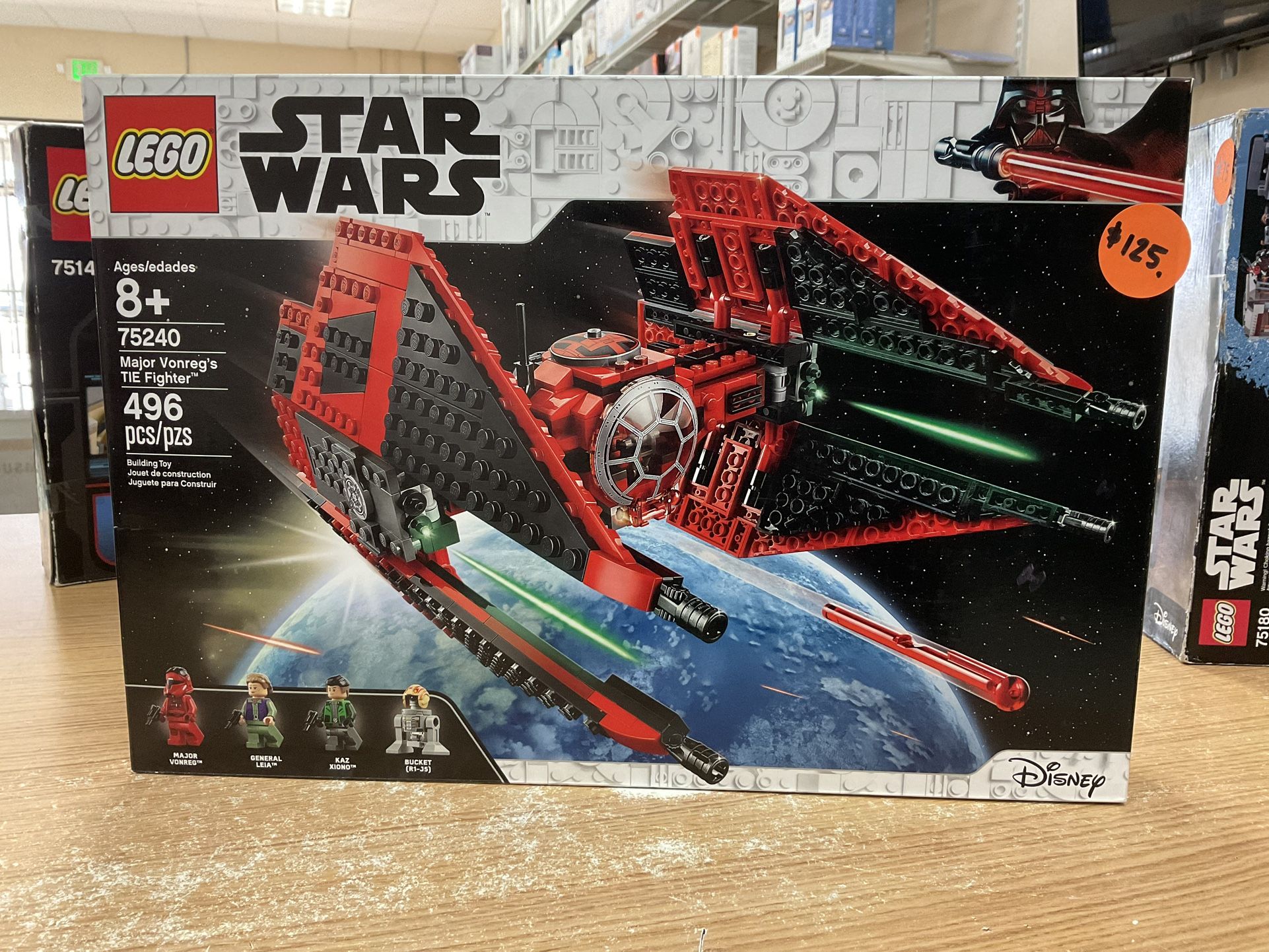 LEGO STAR WARS 75240 MAJOR VONREG 'S TIE FIGHTERS