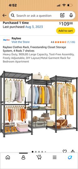 Clothing Rack / closet