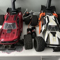 Two Arrma Rc Cars 