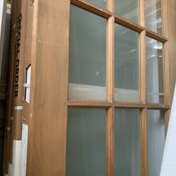 18 Lites French Door 32 X 96