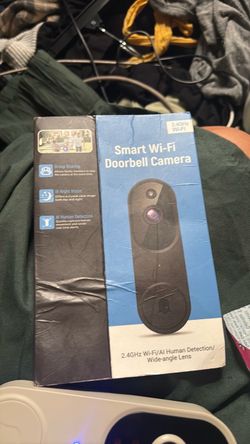 Smart Wi-Fi doorbell camera