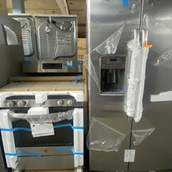 GE 3pc Kitchen Set- Stainless Steel FC