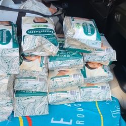 BRAND NEW UNOPENED BUMBUM 6PK DIAPERS SIZE 3-5