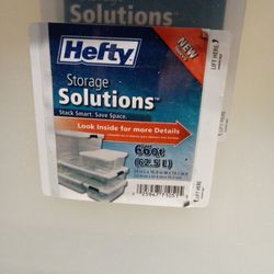 Clear Plastic Storage Containers With Lids. Hefty