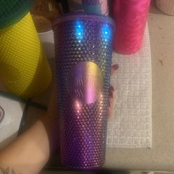 US oil Slick Starbucks Cup 