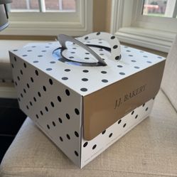 ► Free Cute Beautiful 8 Inches Cake Empty Box Great For Dot Decor Birthday Party