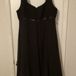 Nice dress , Black 16W