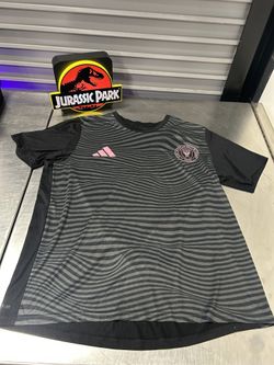 2-2025 Adidas Men’s N&N Messi #10 Soccer Football Jersey -black+Pink LG