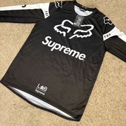 supreme X fox jersey