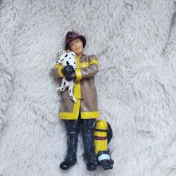 FireWoman Firefighter 2000 Vintage Christmas Ornament 