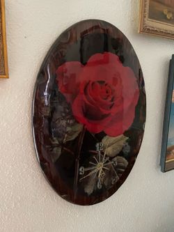 Wall clock, hand made goods , MCM