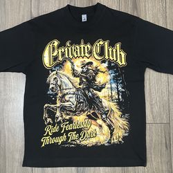 Streetwear Graphic Tees (Private Club Brand)