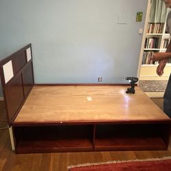 Free Twin Bed . Good Storage On Sides . 