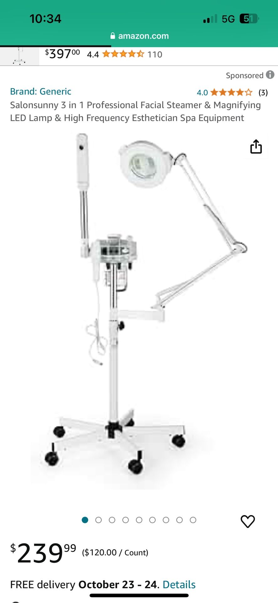3 In 1 Esthetician Machine
