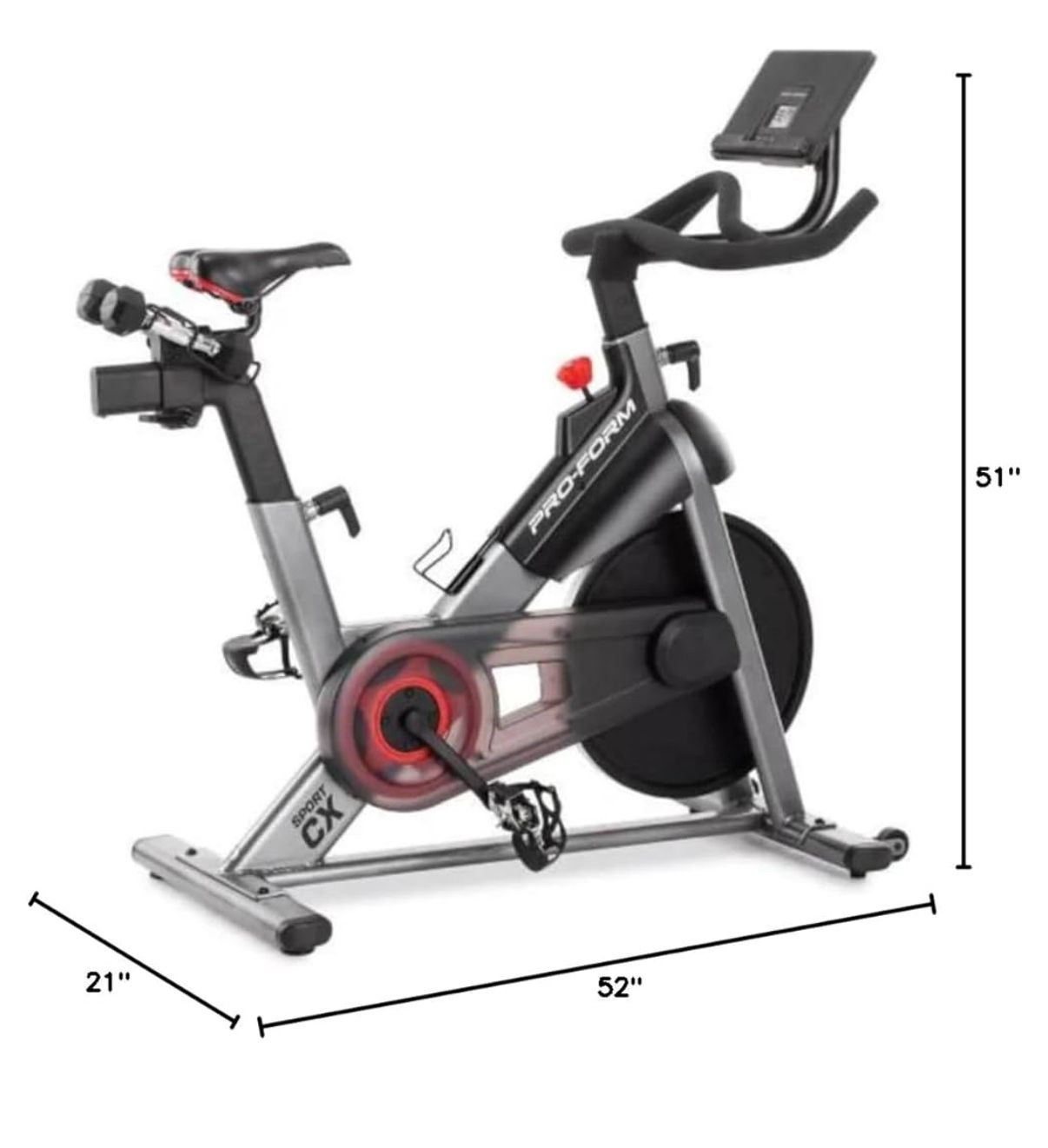 Like New ProForm Sport CX Exercise Bike