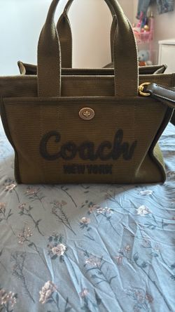 Coach tote handbag