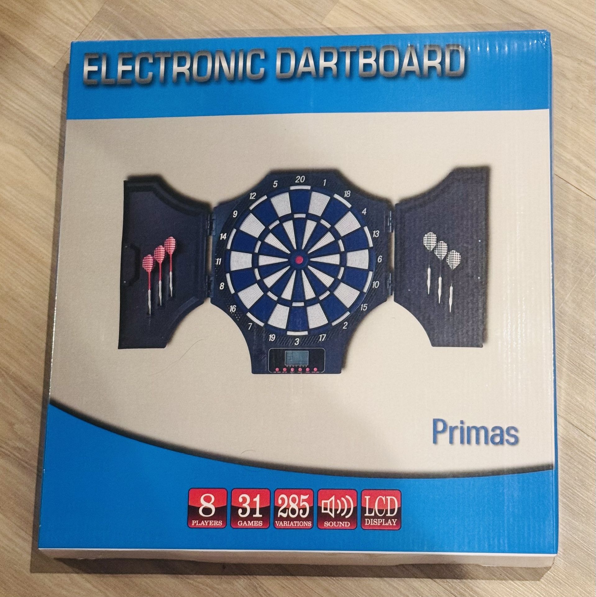 Brand New In Box - Primas Electronic DartBoard