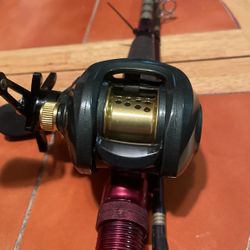New Bait Casting Reel  8 Ft  Rod
