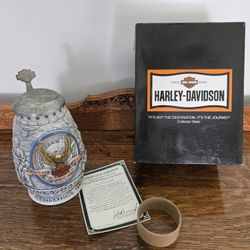 Harley Davidson Collectable Beer Stine Mug