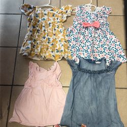 Toddler Girl Clothes Size 2/3 Summer Dresses 