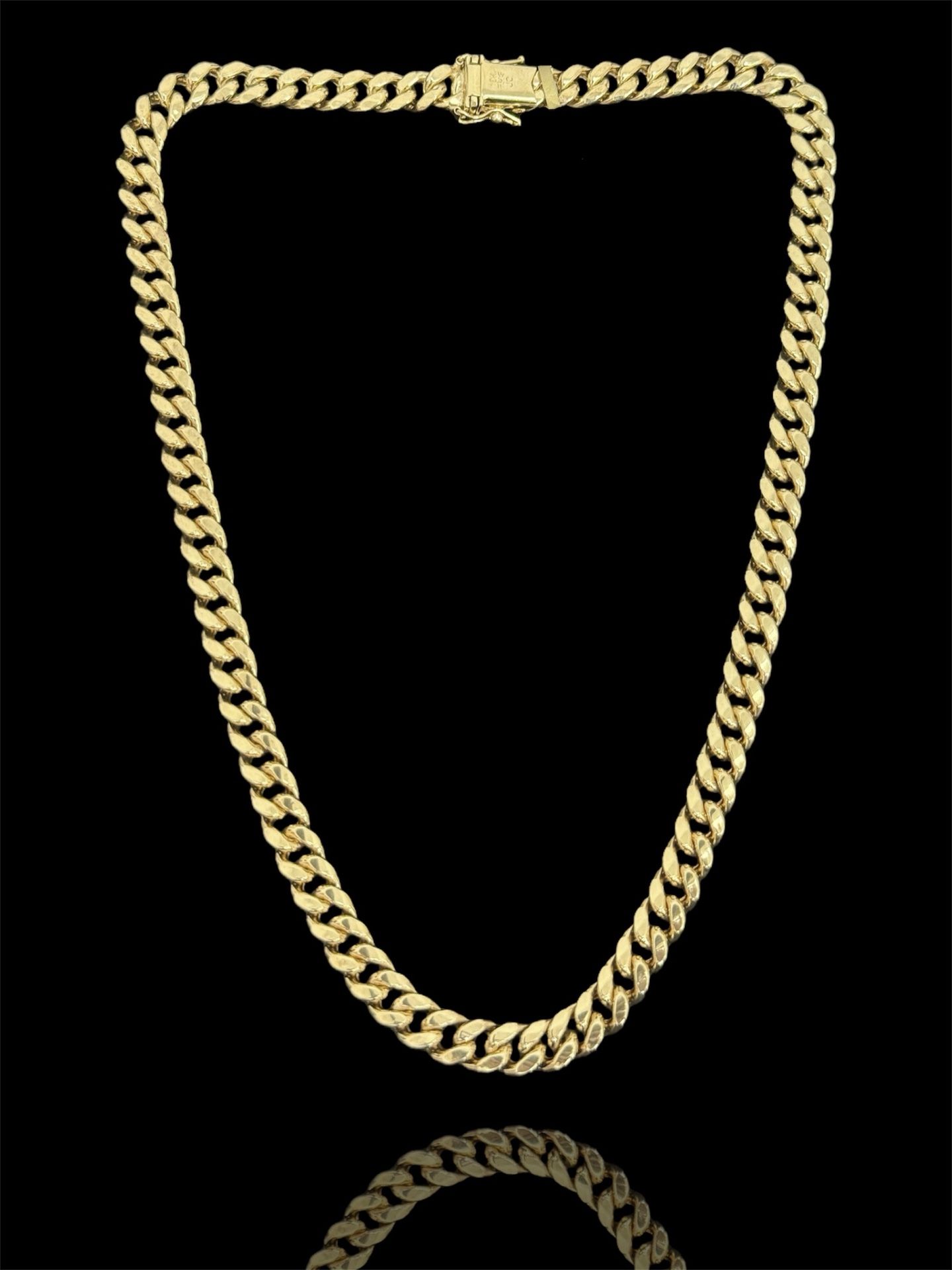 10k Gold MIAMI CUBAN Link Chain