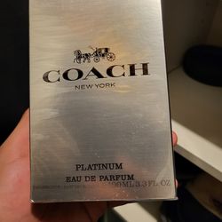 Coach Platinum EDP brand new