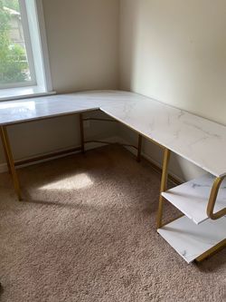Corner Desk and Chair