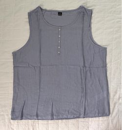 NEW Periwinkle Blue Sleeveless Top