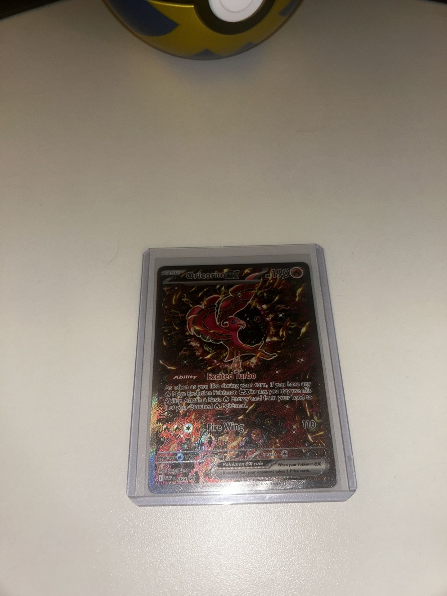 Oricorio Ex Pokémon Card
