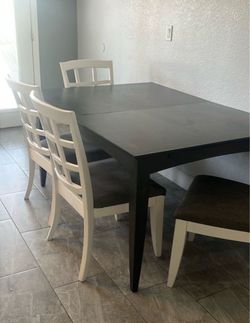 Dining table L 5F and W 42"