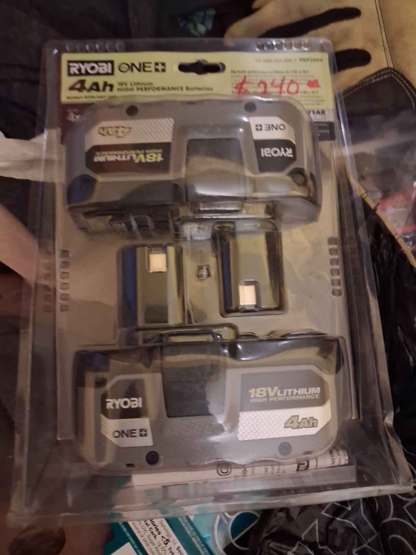 Ryobi batteries