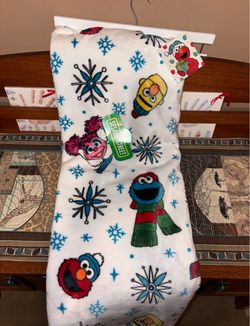Sesame Street Winter Blanket